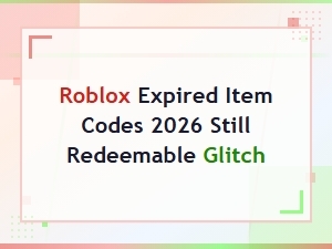 Roblox Expired Item Codes 2026 That Still Work - Redeem Glitch